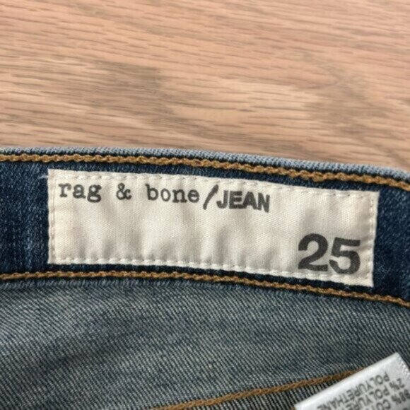 rag & bone Blue Skinny Jeans - Picture 2 of 5